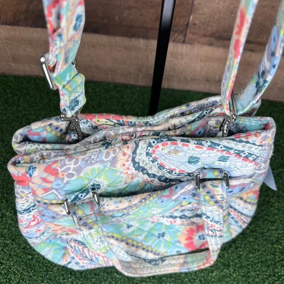 Vera Bradley Crossbody Bag Floral Quilted Lightweight Travel Purse - Picture 5 of 12
